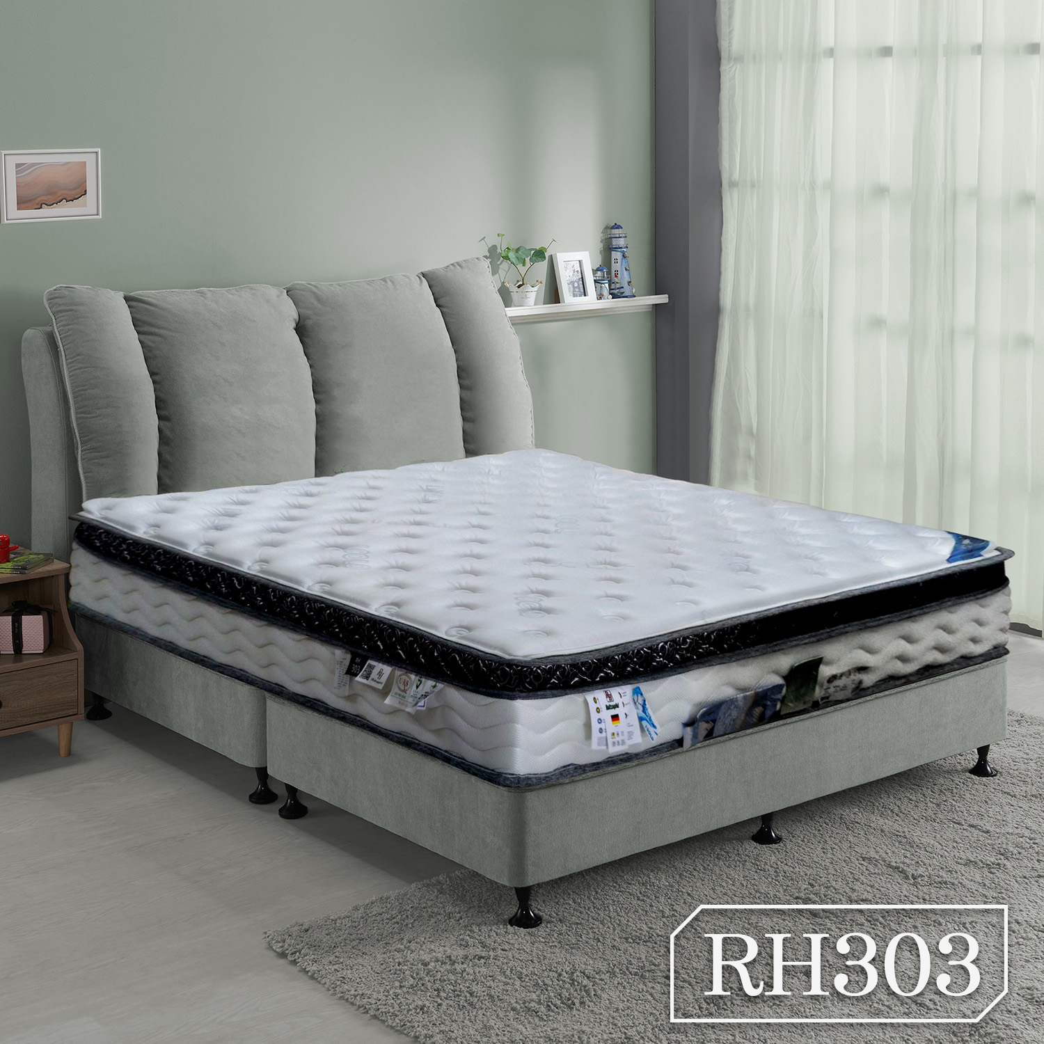 RH303<br>軟○○○○○○●硬